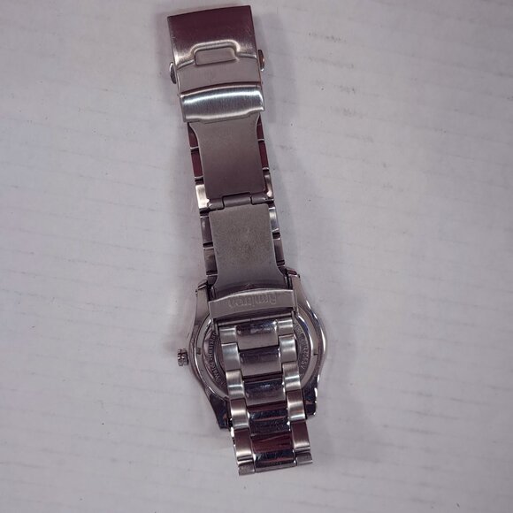 Armitron Skeleton Automatic Watch mens 20/4406SV TY2807SV Stainless Steel WORKS - Picture 10 of 16